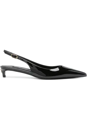 Dolce & Gabbana Patent Leather Slingback Pumps