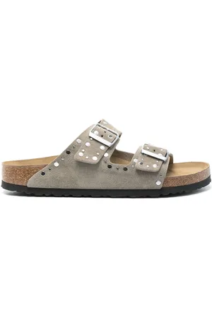 Birkenstock Arizona Suede Leather Sandals