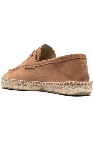 MANEBI Hamptons Suede Loafers Espadrilles