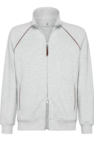 Brunello Cucinelli Cotton Zipped Sweatshirt