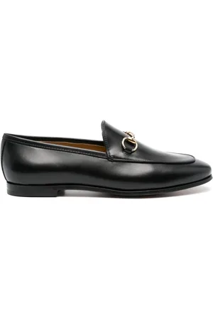 Gucci Jordaan Leather Loafers