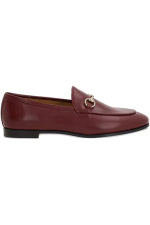 Gucci Jordaan Leather Loafers