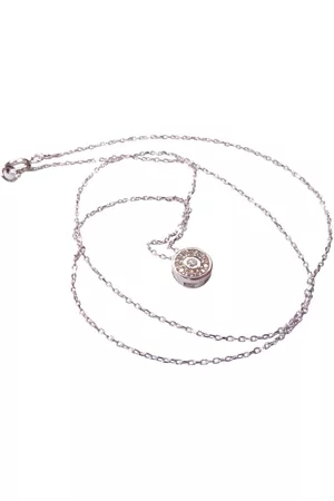 Christian 14 karaat ketting rozet