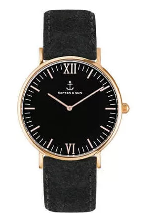 Kapten & Son Horloge all black vintage campina 4251145221522