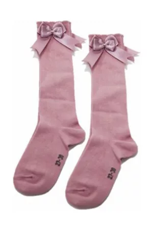 iN ControL 876-2 knee socks PINK