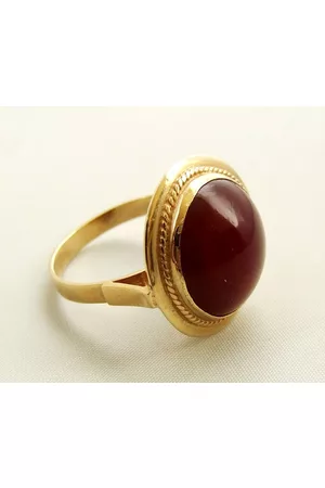 Casio Ocn gouden agaat ring