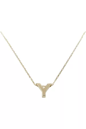 Christian Gouden ketting met y hanger