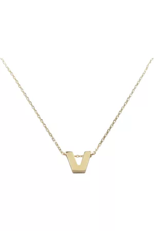 Christian Gouden ketting met v hanger
