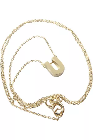 Christian Gouden ketting met u hanger