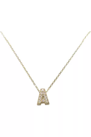 Christian Gouden ketting met a zirkonia hanger