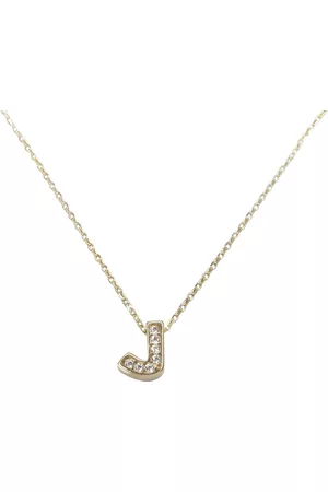 Christian Gouden ketting met j zirkonia hanger