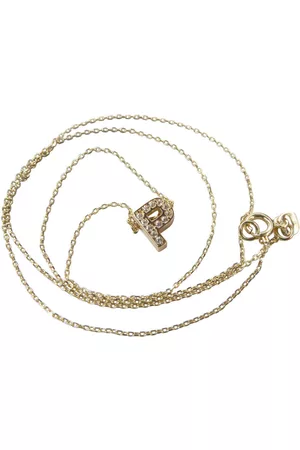 Christian Gouden ketting met p zirkonia hanger