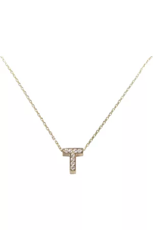 Christian Gouden ketting met t zirkonia hanger