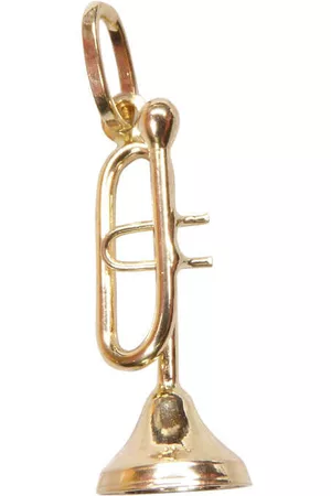 Christian Gouden trompet hanger