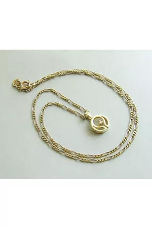Casio Ocn gouden collier en hanger met diamant