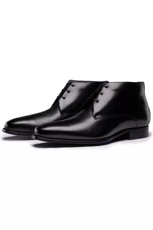 PERLIE Comfortabele Zwarte Veterboots