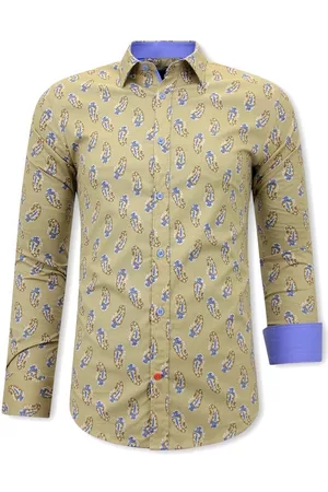 TONY BACKER Paisley slim fit
