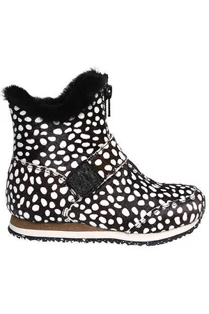 Woden Kids odina zipper animal boots