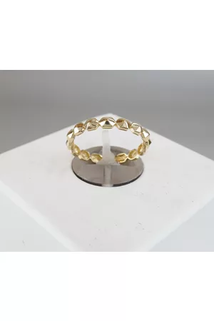 Christian 14 karaat gouden blokjes ring