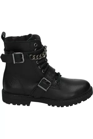 Clic! Dames Veterlaarzen - Veterboots agra nero