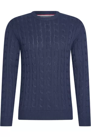 Cappuccino Italia Cable pullover navy
