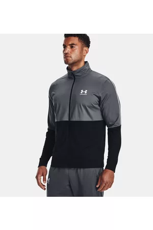 Under Armour Ua pique track jacket-gry 1366202-012