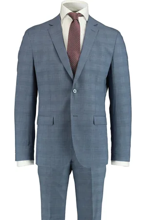 Bos Bright Blue Scotland blue kostuum d7,5 lyon suit 211027ly07sb/240 blue