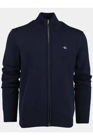 GANT Vest casual cotton zip cardigan 8030164/433
