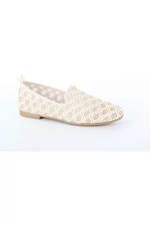 La Strada Dames Loafers - 1814422 offwhite dames instappers gekleed
