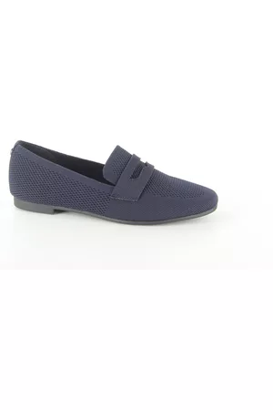 La Strada Dames Loafers - 2201141-4560 blue dames instappers gekleed