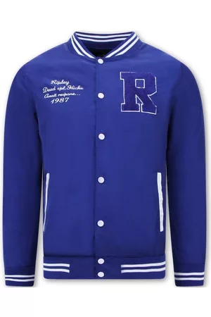 TONY BACKER Dunne zomer baseball jackets voor