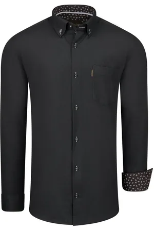Cappuccino Italia Regular fit overhemd black