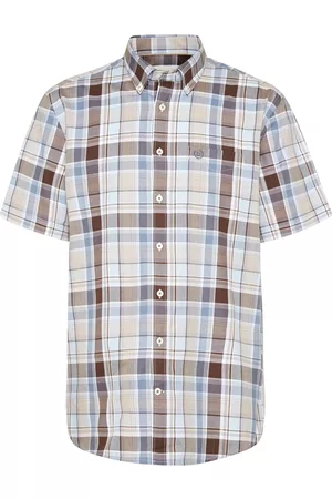 Bugatti Heren Korte Mouwen Overhemden - Clothing casual overhemd met korte mouwen