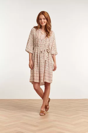 Smashed Lemon Dames Jurken - Roza jurk