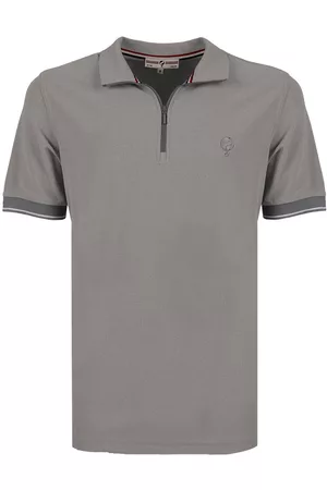 Q1905 Polo shirt stroke midden