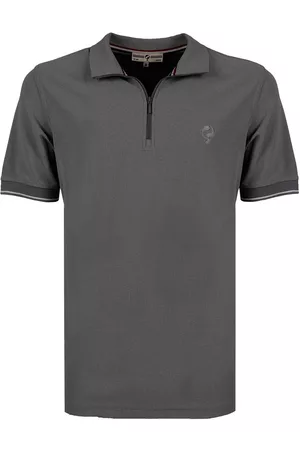 Q1905 Polo shirt stroke antracite