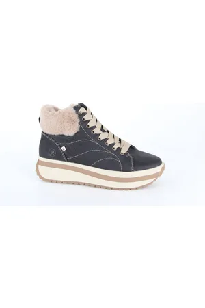 Rieker W0961-00 dames veterboots sportief