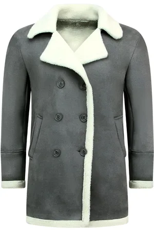 TONY BACKER Imitatie bontjas lang lammy coat
