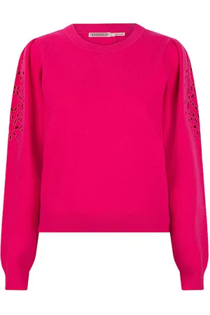 Esqualo Sweater f23-07519 fuchsia
