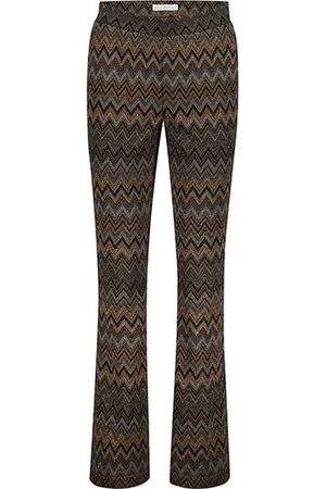 Red Button Broek srb4128 bibette zigzag bronze