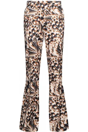 &Co Woman &co women broek dora butterfly cinnamon