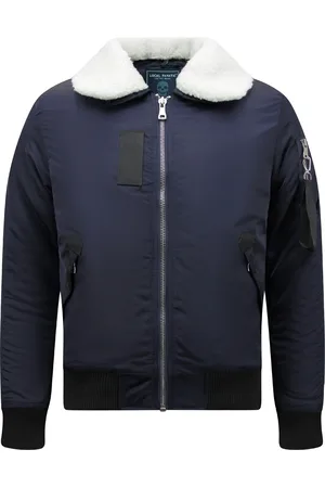 Y chrom Casual piloten bomber jack