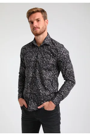 Gabbiano Heren overshirt 333755 201 black