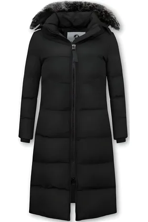 Matogla Puffer jacket lang met capuchon
