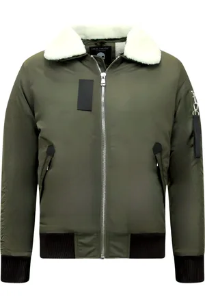 Y chrom Casual piloten bomber jack