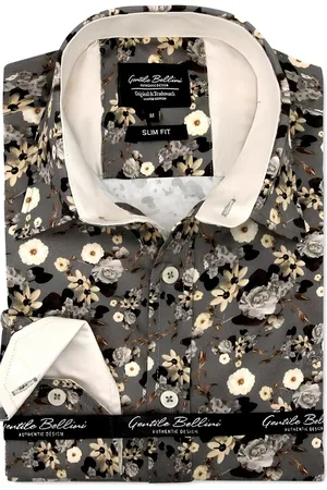TONY BACKER Gentile Bellini Satijnbloemen slim fit