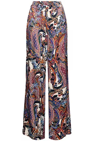&Co Woman &co women broek noelle paisley mauve multi
