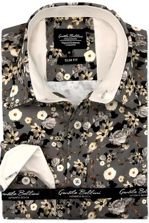 TONY BACKER Gentile Bellini Satijnbloemen slim fit