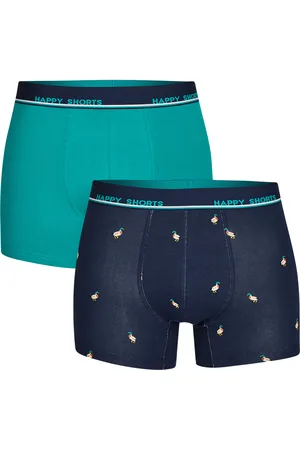 HAPPY SHORTS 2-pack boxershorts heren eend print