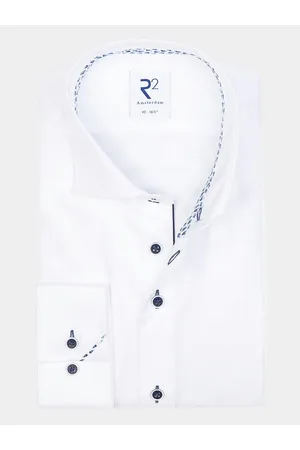 R2 Amsterdam Business hemd lange mouw nos.twill.001/004